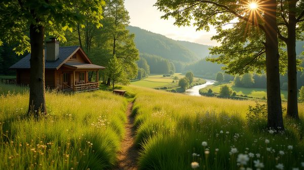 Hébergement en pleine verdure dans le lot : un séjour paisible